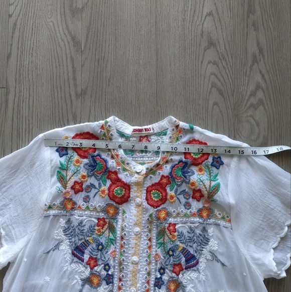 Johnny Was Mikones Embroidered Tunic - Picture 12 of 16